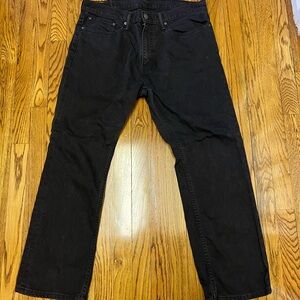 Levi's 559 Men's Dark Black Relaxed Jeans